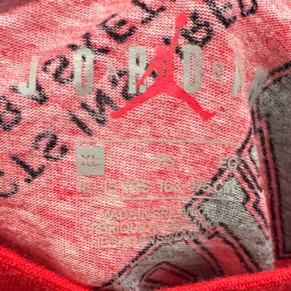 Lot of 2x [Jordan] & [adidas] Short-Sleeved Graphic T-Shirts Youth Sz Large/XL - Picture 9 of 14